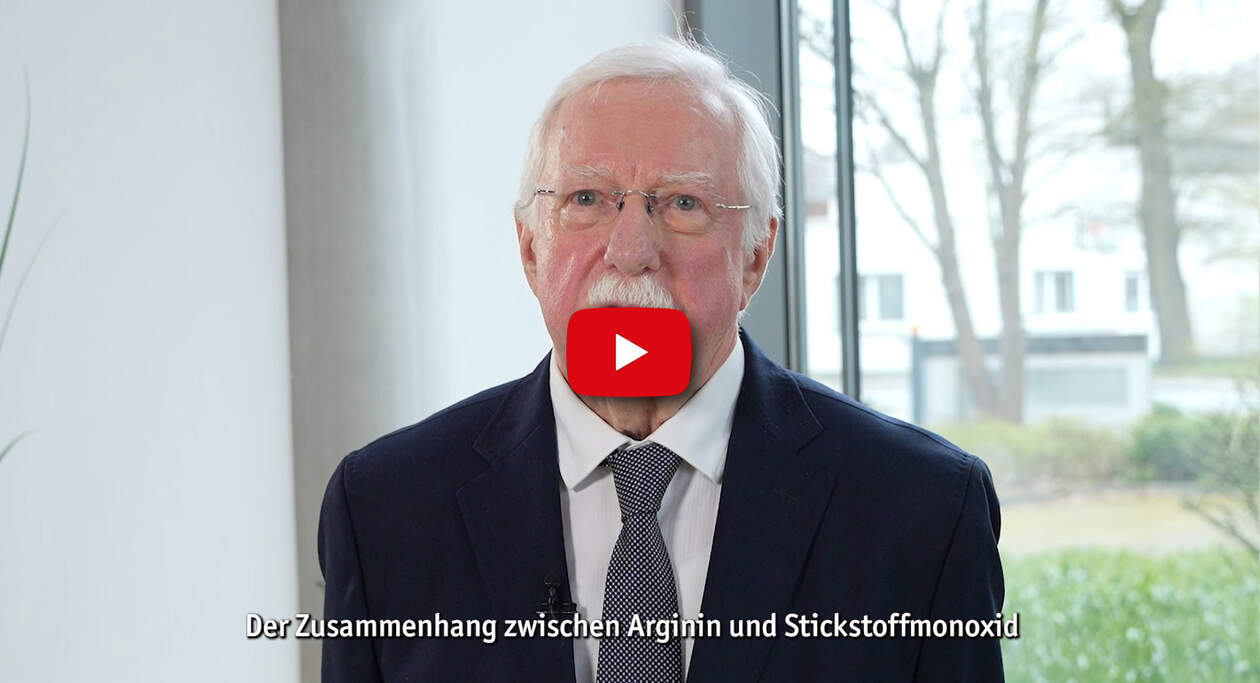 Video Prof. Horst Robenek - Welche Bedeutung hat Arginin in der medizinischen Forschung?